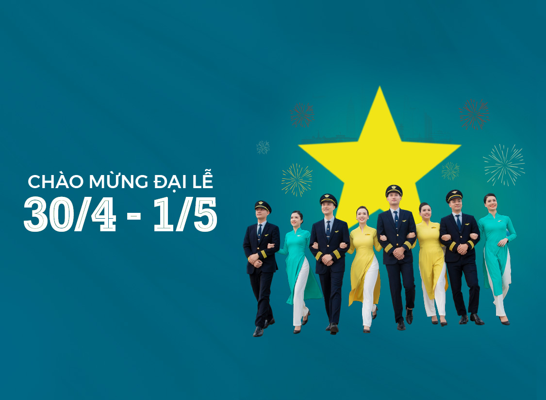 Nghỉ lễ dài sẵn ưu đãi khủng – giảm 20% giá vé