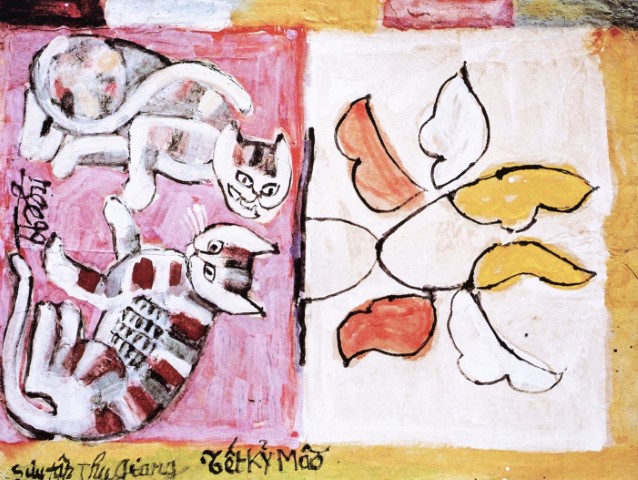 Vẽ con giáp ngày tết