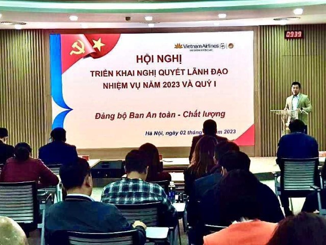 Hội nghị Đảng bộ ban ATCL: Quyết tâm hoàn thành xuất sắc nhiệm vụ năm 2023