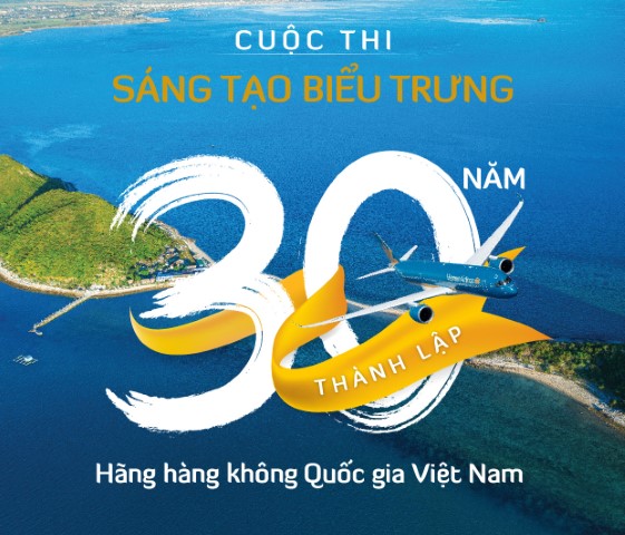 [30 năm] Phát động cuộc thi “Sáng tạo biểu trưng 30 năm Hãng HKQG”