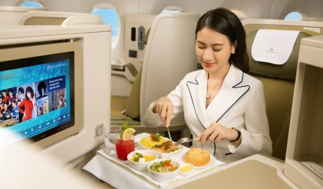 Vietnam Airlines nâng hạng Thương gia miễn phí cho các đường bay nội địa
