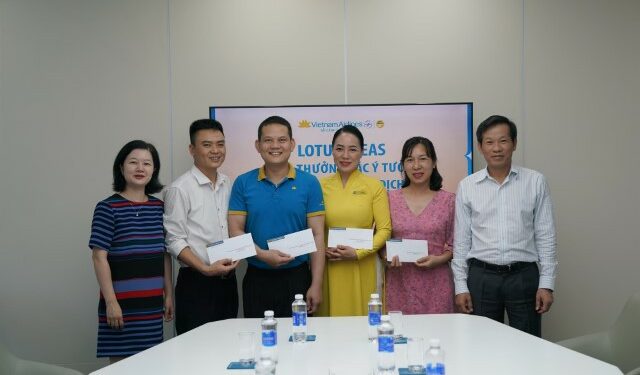 TCT vinh danh các tập thể và cá nhân đặt giải thưởng Lotus Ideas tháng 2/2023 khu vực Hà Nội