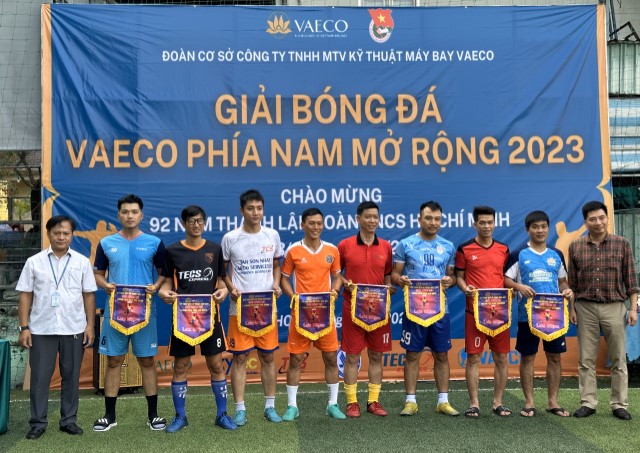 Khai mạc Giải bóng đá VAECO phía Nam mở rộng năm 2023