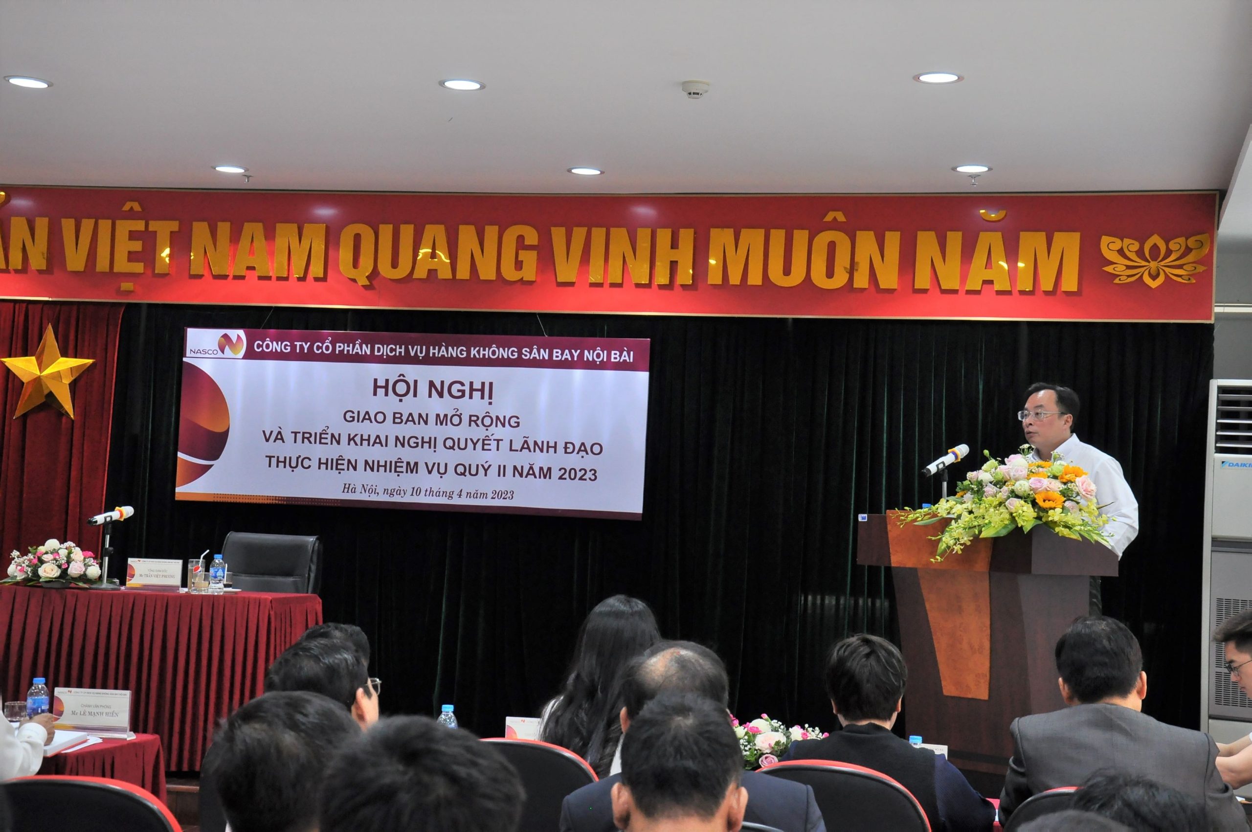 NASCO tổ chức sinh hoạt Đảng bộ quý I/2023