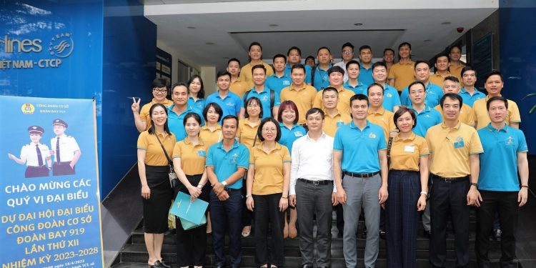 Đại hội đại biểu Công đoàn Đoàn bay lần thứ XII – NK 2023 – 2028 kết thúc thành công tốt đẹp