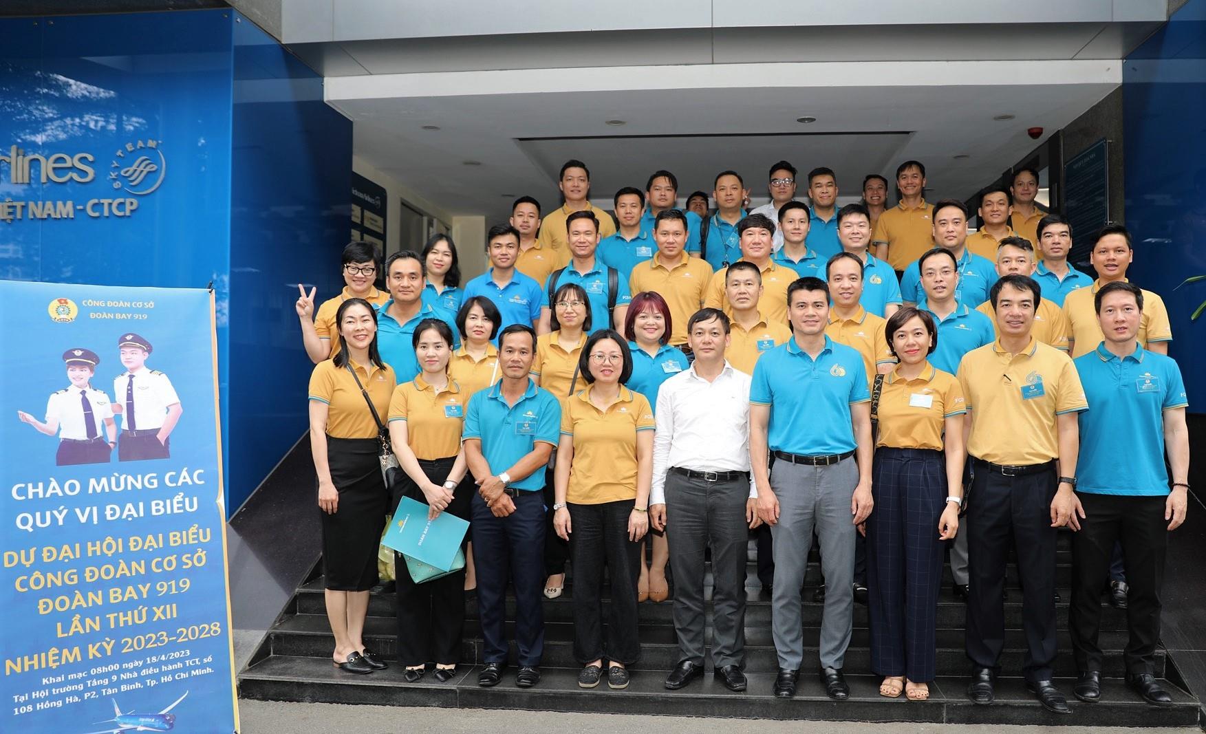 Đại hội đại biểu Công đoàn Đoàn bay lần thứ XII – NK 2023 – 2028 kết thúc thành công tốt đẹp