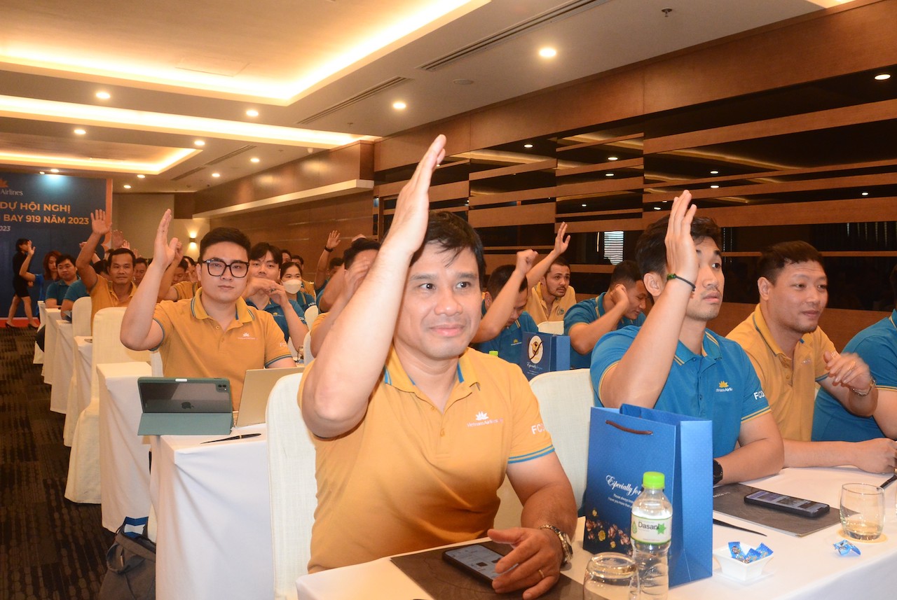 Hội nghị Đại biểu Người lao động Đoàn bay 2023 thành công tốt đẹp