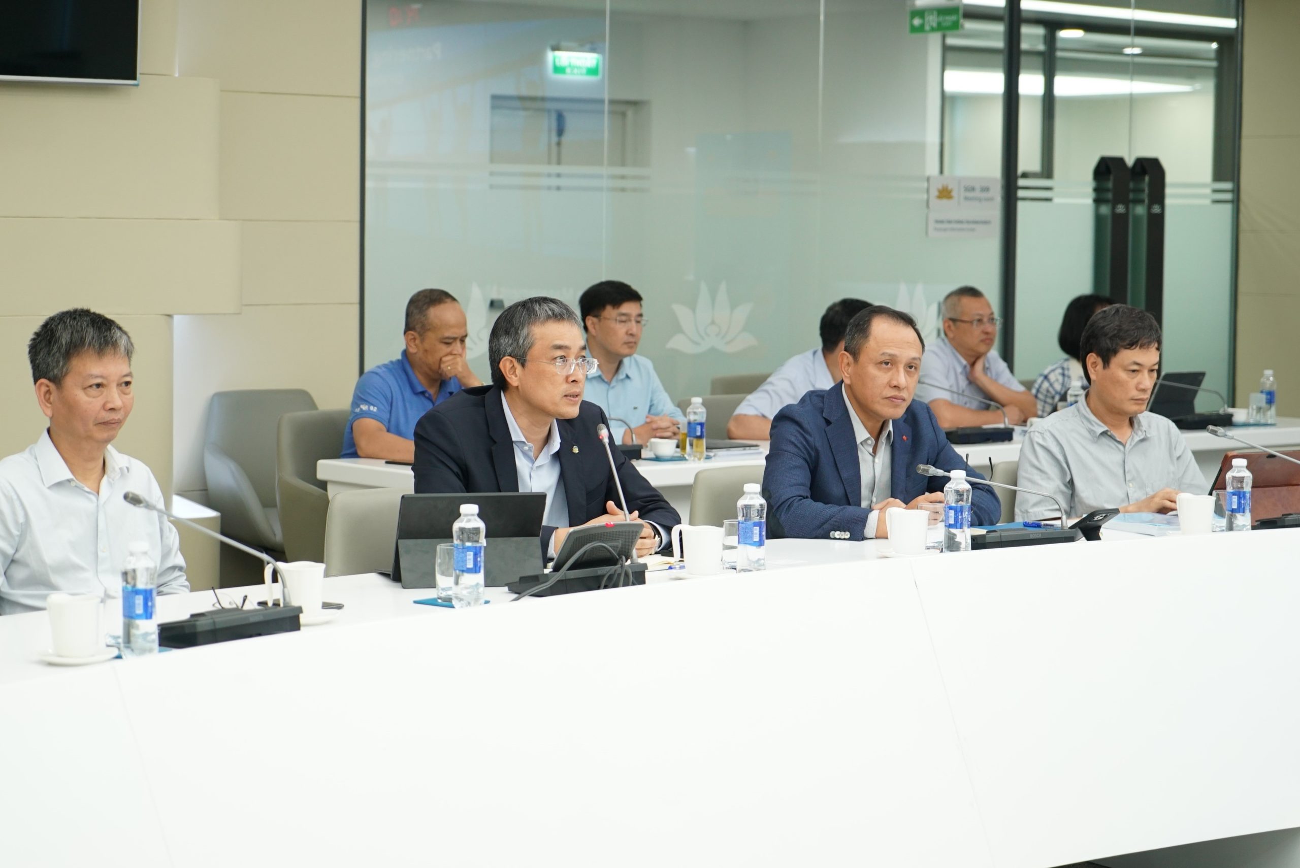 Lãnh đạo TCT làm việc với đối tác Amadeus