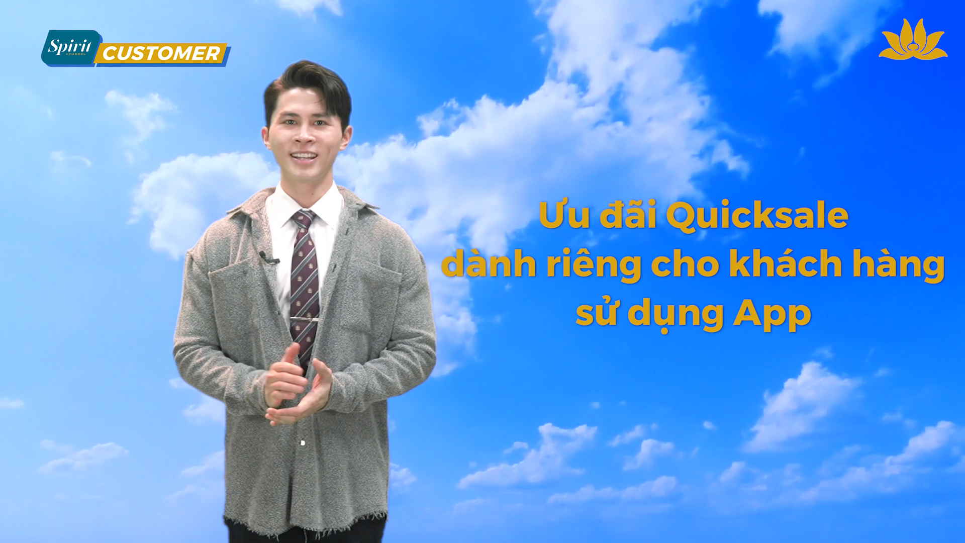 [Spirit Channel] VNA Tips: Ưu đãi Quicksale dành riêng cho khách hàng sử dụng App