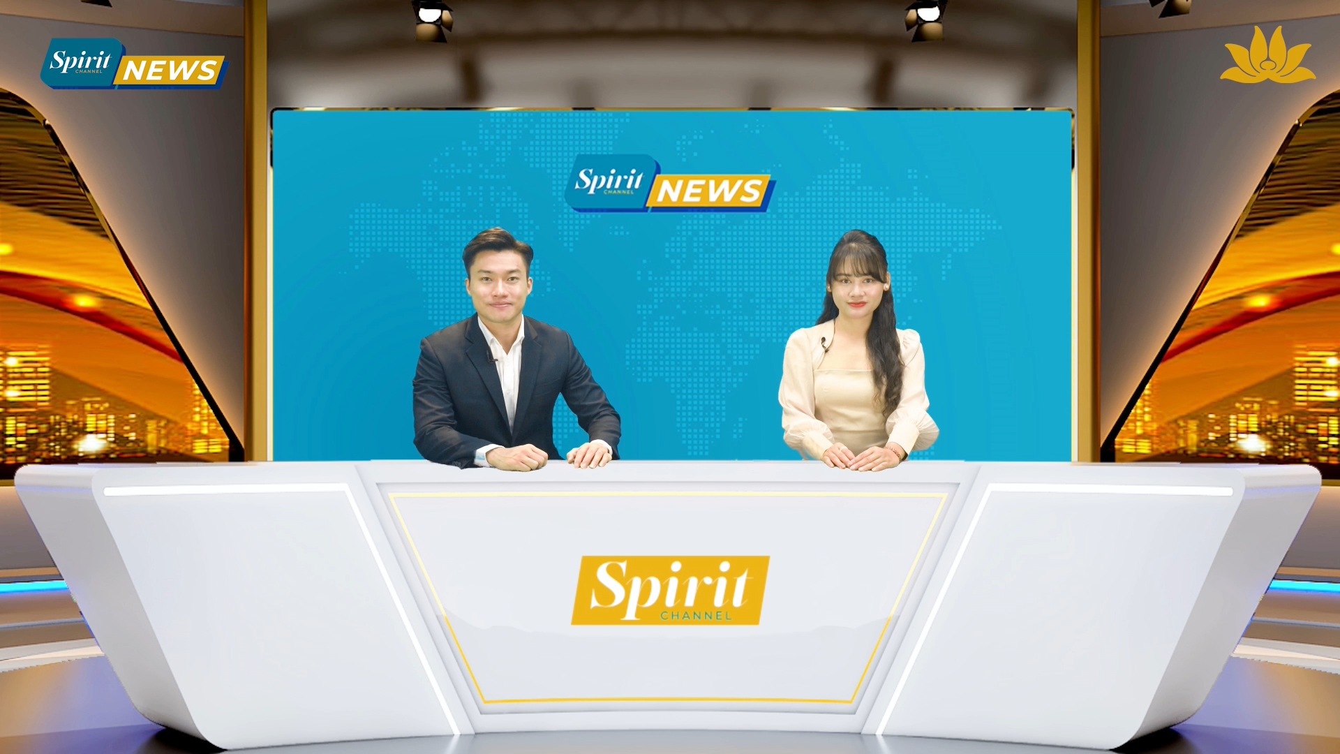 [Spirit Channel] VNA News: Chào cờ tháng 5 – Chào mừng kỷ niệm 30 năm Hãng HKQG, 28 năm TCT