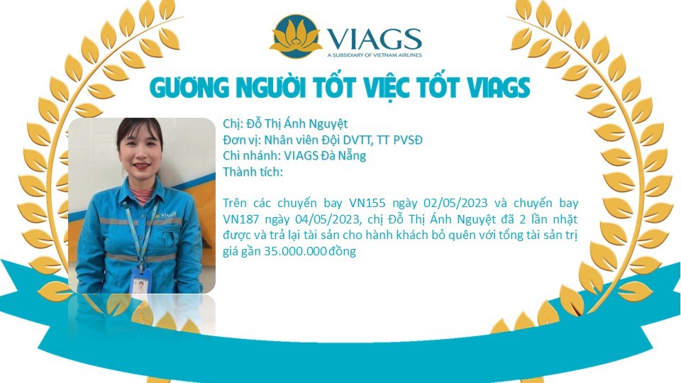 CBNV VIAGS phát hiện và trả lại hơn 1.200 tài sản bỏ quên cho hành khách trong tháng 5
