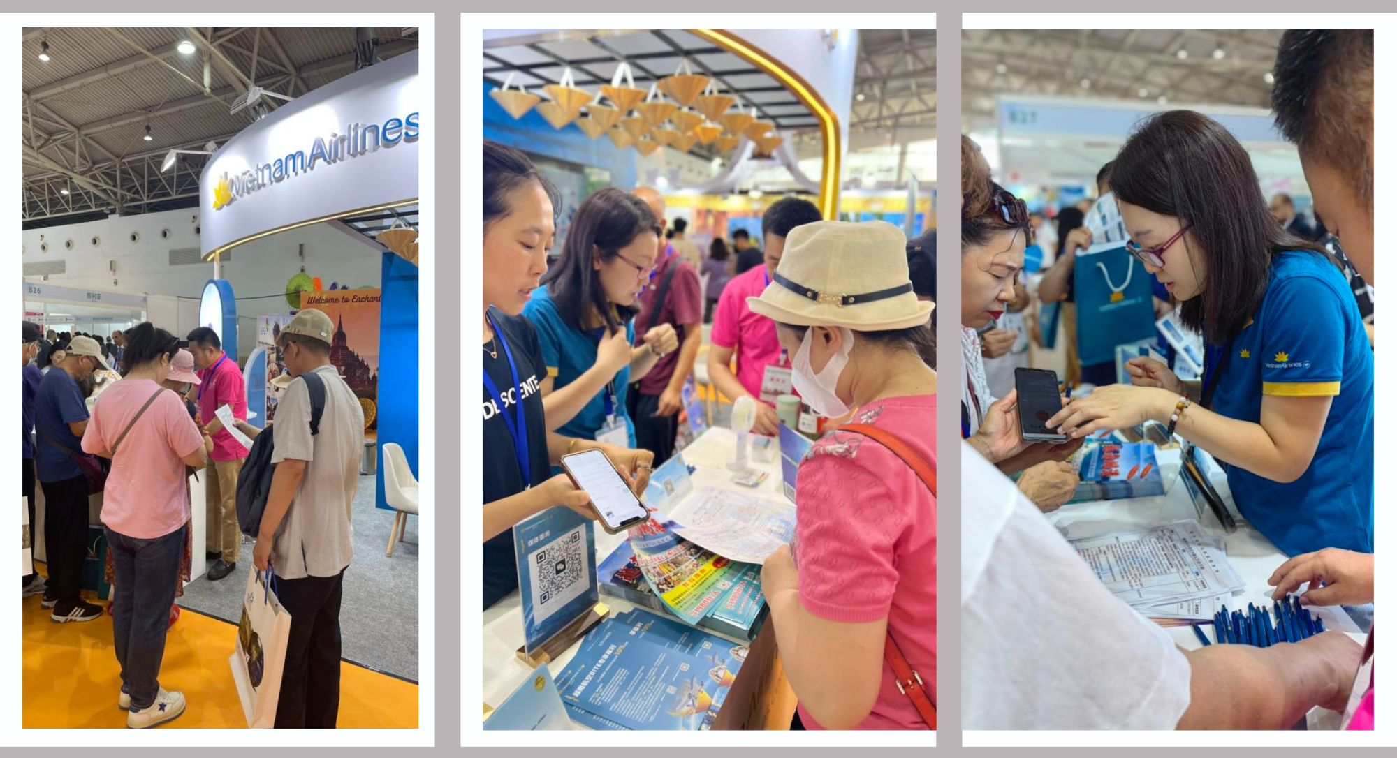 VNA quảng bá sản phẩm, dịch vụ 4 sao tại Triển lãm Du lịch Quốc tế Bắc Kinh 2023