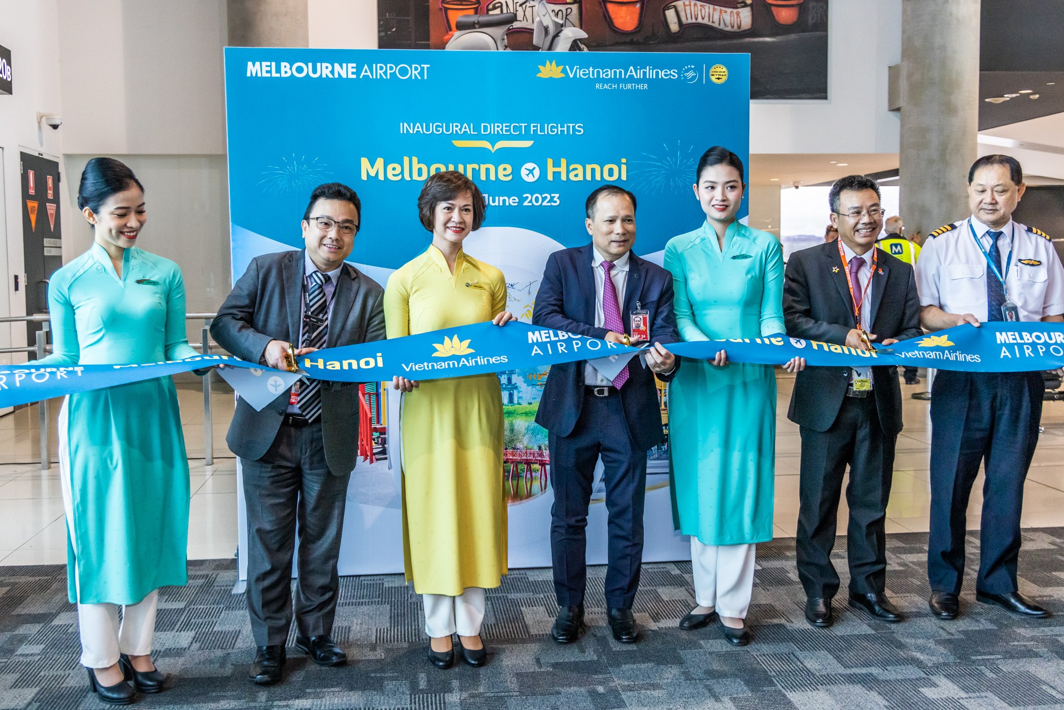 Vietnam Airlines khai trương đường bay Hà Nội – Melbourne