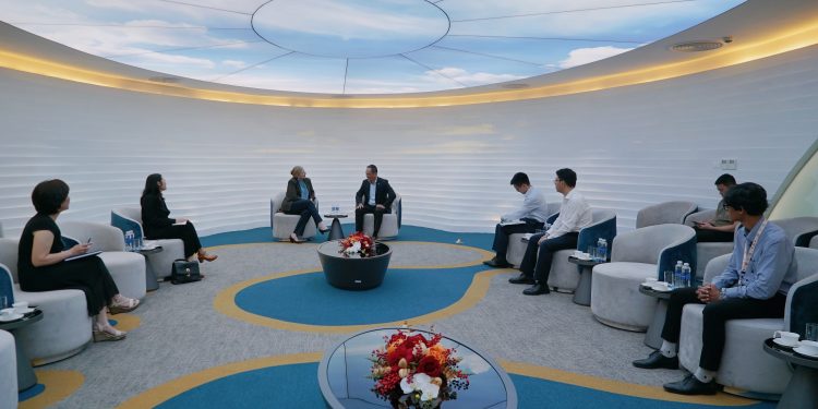 TGĐ Lê Hồng Hà tiếp đón Đại sứ Thuỵ Điển tại Việt Nam