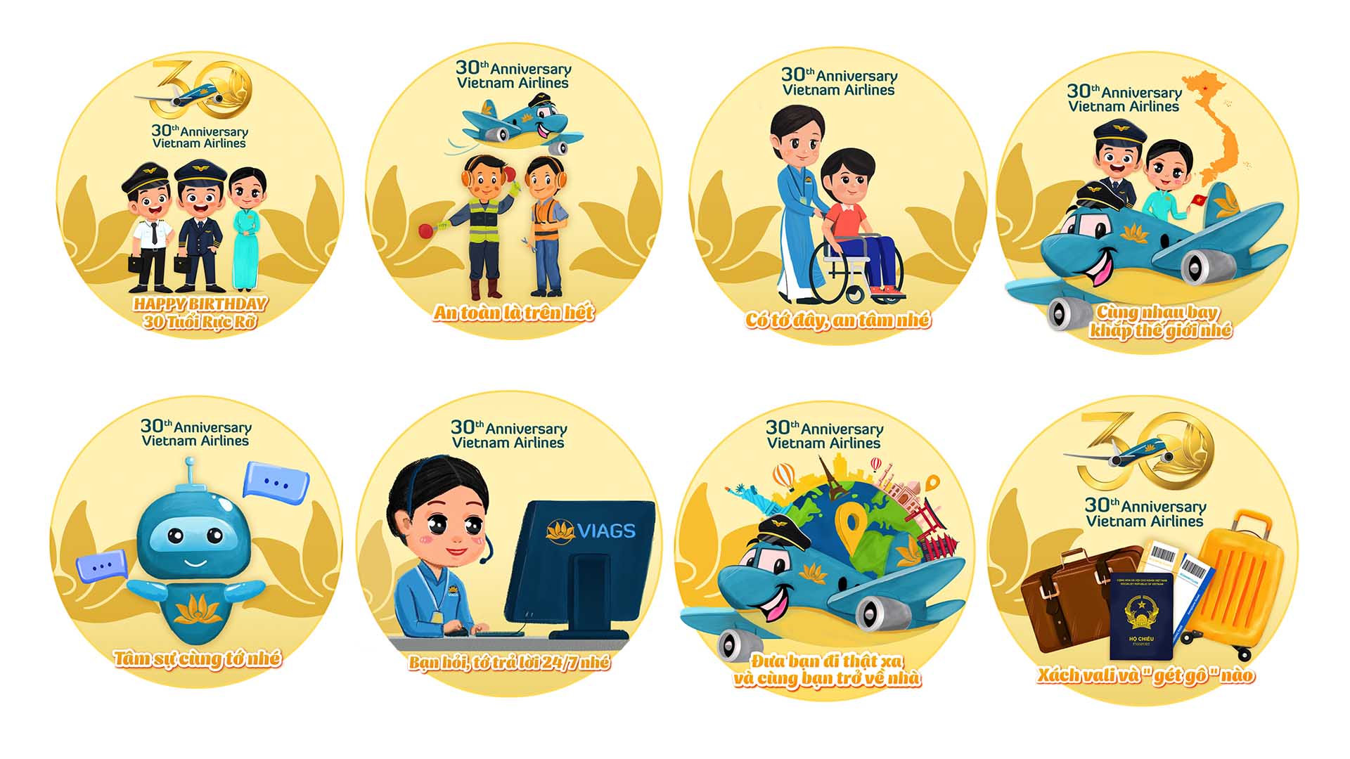 [30 năm – Sticker] Bài dự thi của chị Nguyễn Thị Lan Anh – Ban TT