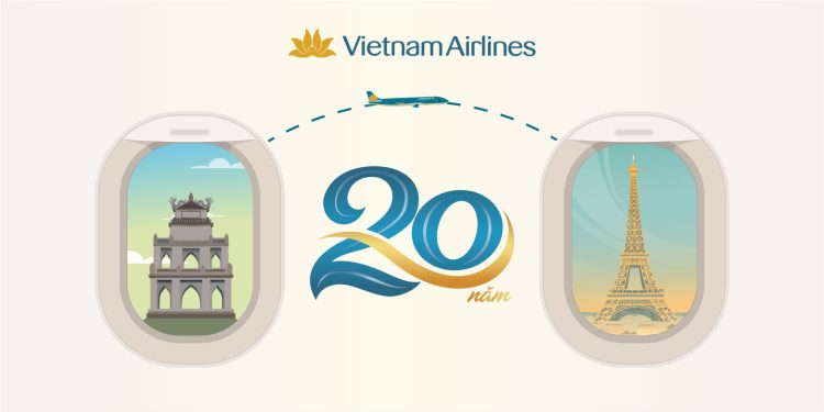 [Infographic] 20 năm đường bay thẳng Việt Nam – Pháp và những dấu mốc đặc biệt