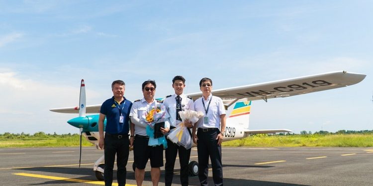 Bay Việt hoàn thành huấn luyện khóa thực hành bay PPL đầu tiên