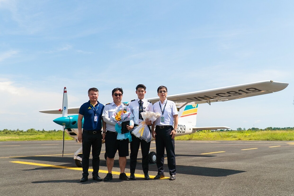 Bay Việt hoàn thành huấn luyện khóa thực hành bay PPL đầu tiên