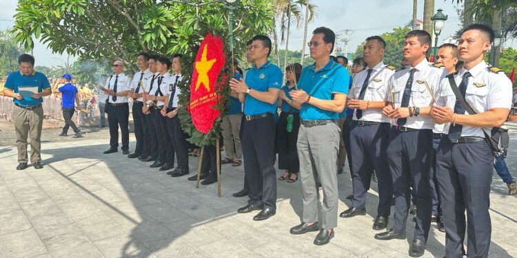 [27/7] Đoàn bay 919 tổ chức các hoạt động tri ân nhân Ngày Thương binh – Liệt sĩ