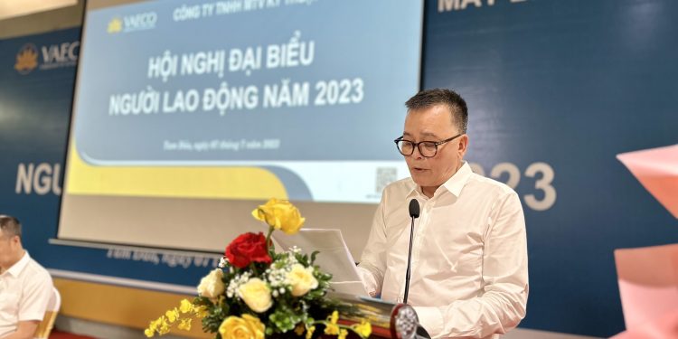 Hội nghị Đại biểu Người lao động năm 2023 Công ty VAECO thành công rực rỡ
