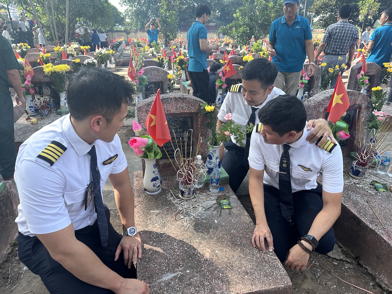 [27/7] Đoàn bay 919 tổ chức các hoạt động tri ân nhân Ngày Thương binh – Liệt sĩ