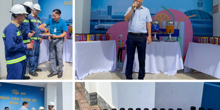 Skypec tiếp sức người lao động – giải nhiệt nắng nóng mùa cao điểm