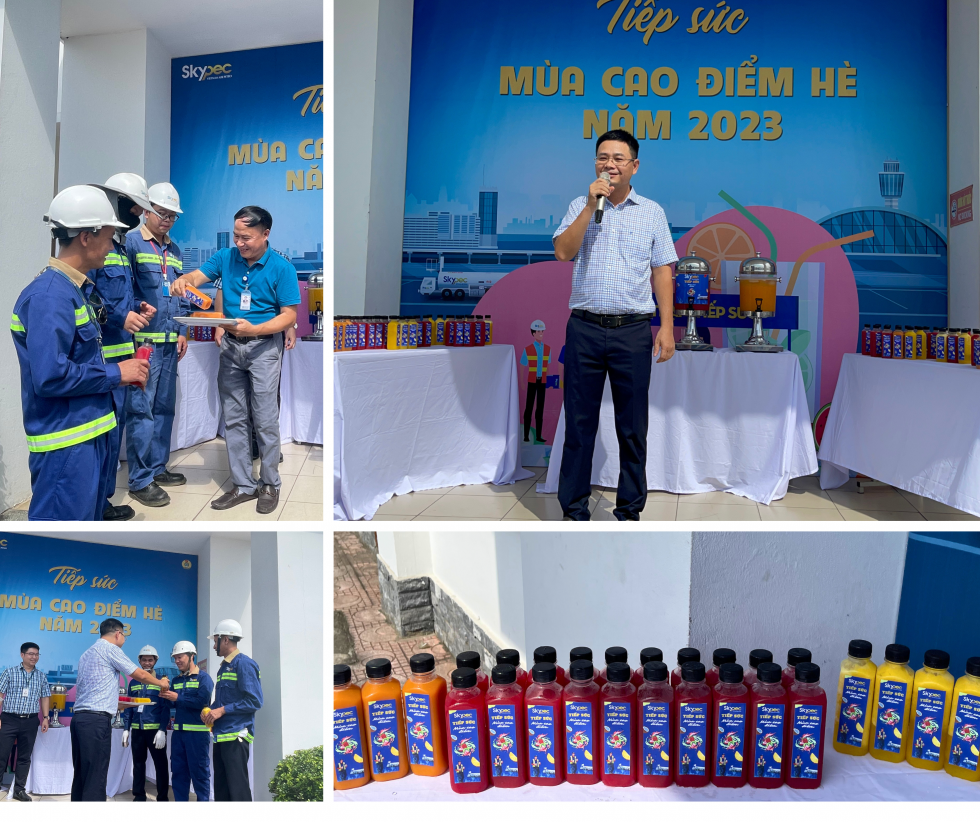 Skypec tiếp sức người lao động – giải nhiệt nắng nóng mùa cao điểm