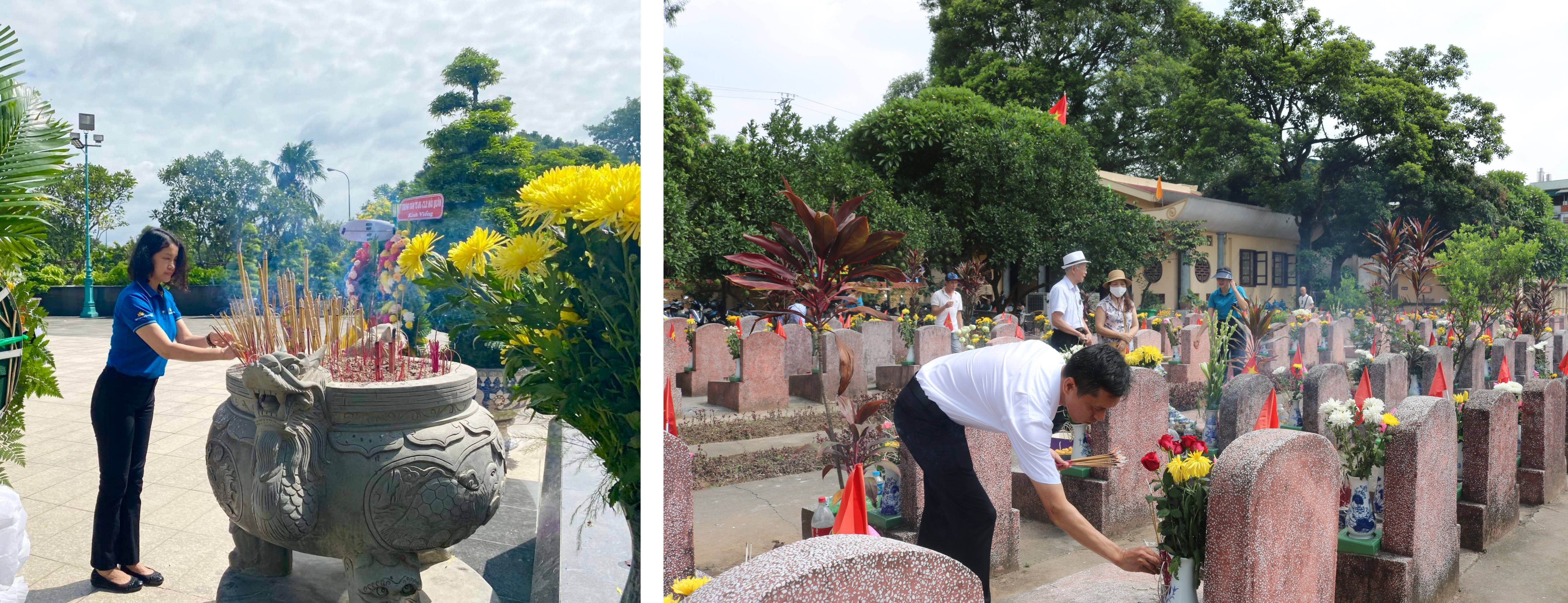 [27/7] CNVN tổ chức dâng hương tưởng niệm các Anh hùng liệt sĩ