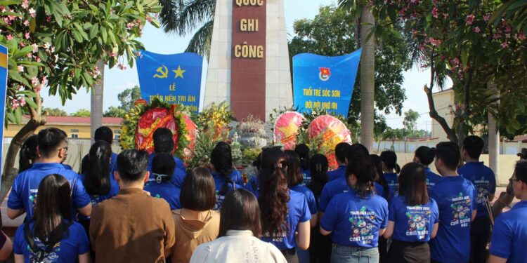 ĐTN ASOC cùng chuỗi hoạt động chào mừng thành công của Đại hội Đoàn cơ sở và kỷ niệm 76 năm ngày thương binh liệt sỹ