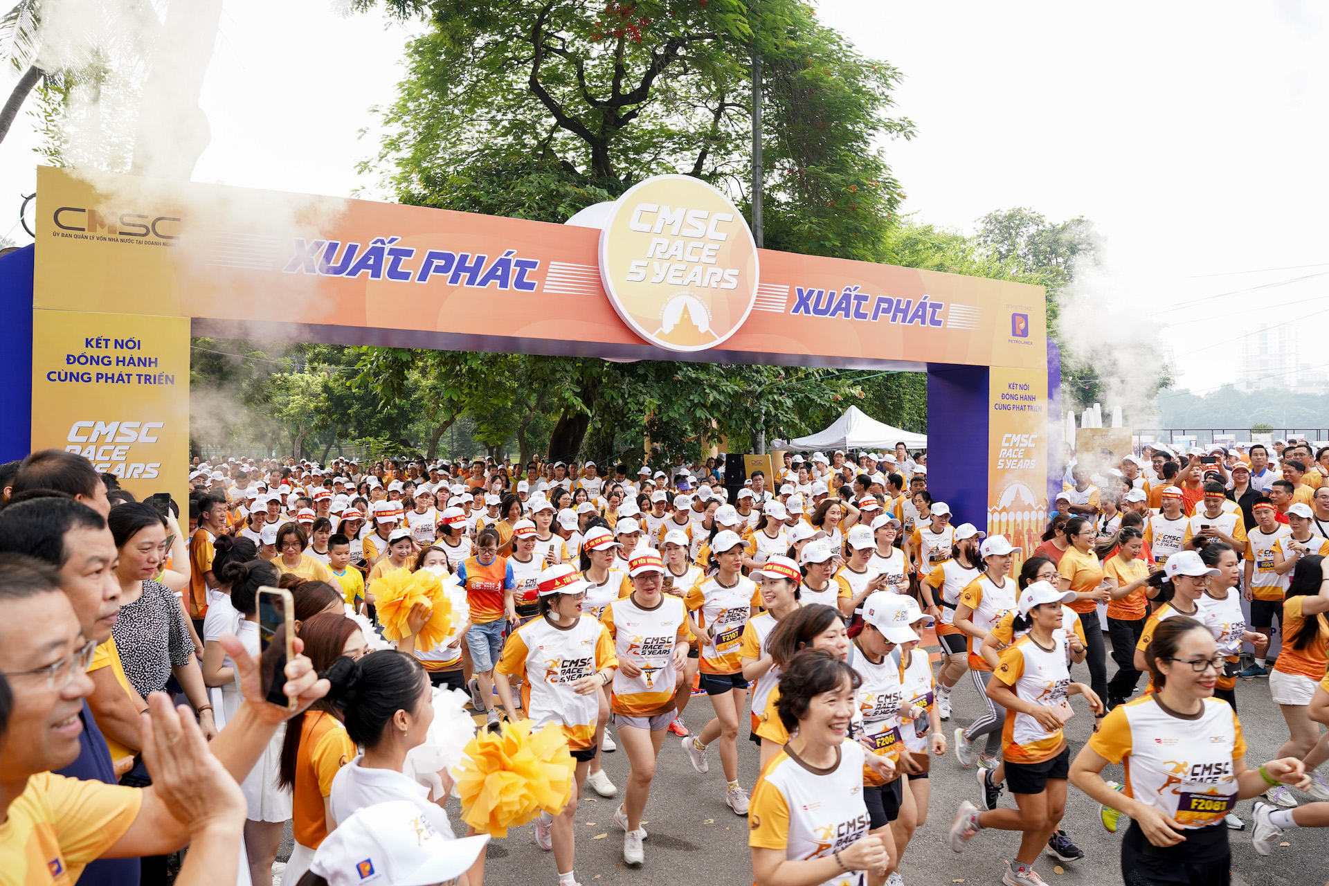 Lễ phát động Giải chạy chào mừng 5 năm thành lập Ủy ban Quản lý vốn nhà nước tại doanh nghiệp