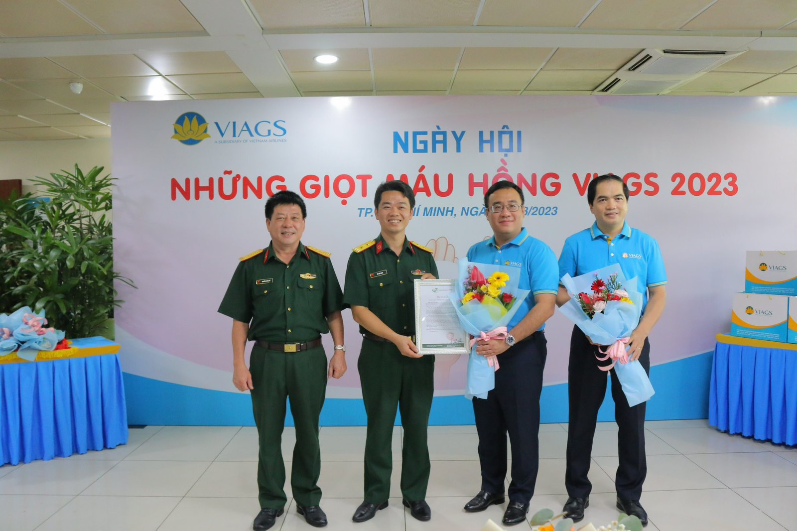 Ngày hội những giọt máu hồng VIAGS 2023 cùng vun đắp giá trị nhân ái
