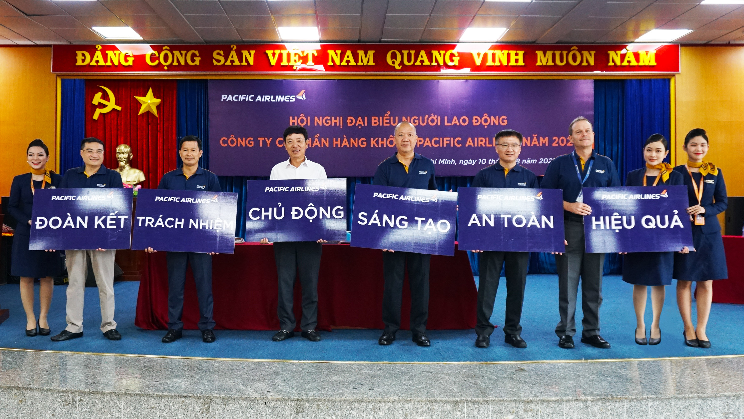 Hội nghị NLĐ Pacific Airlines: “Không nói không với việc khó”, quyết tâm vượt mọi thách thức hoàn thành mục tiêu