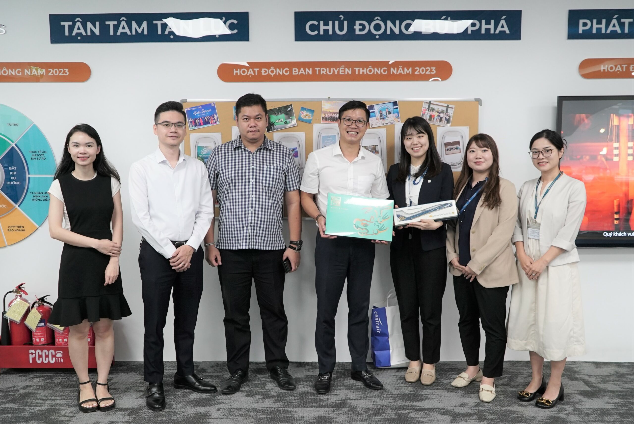 VNA làm việc với Sân bay quốc tế Chubu, Nagoya (Nhật Bản)