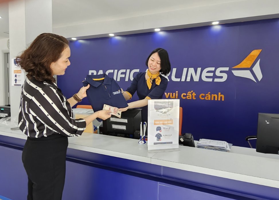 Pacific Airlines – Điểm đến cho niềm đam mê hàng không và đồ lưu niệm hiện đại