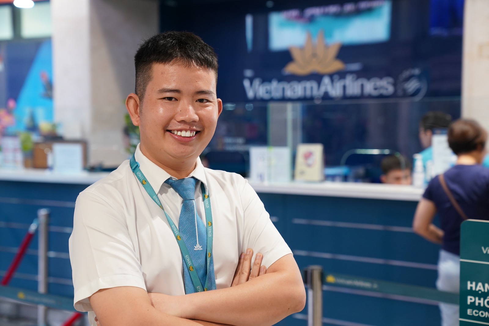 [Nụ cười dịch vụ] Một nụ cười chân thành tạo nên sự ấm áp