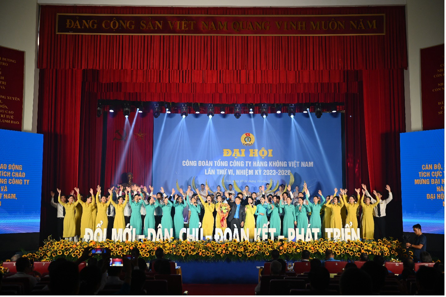 Đại hội Công đoàn Tổng Công ty Hàng không Việt Nam lần thứ VI, nhiệm kỳ 2023 – 2028 diễn ra thành công tốt đẹp