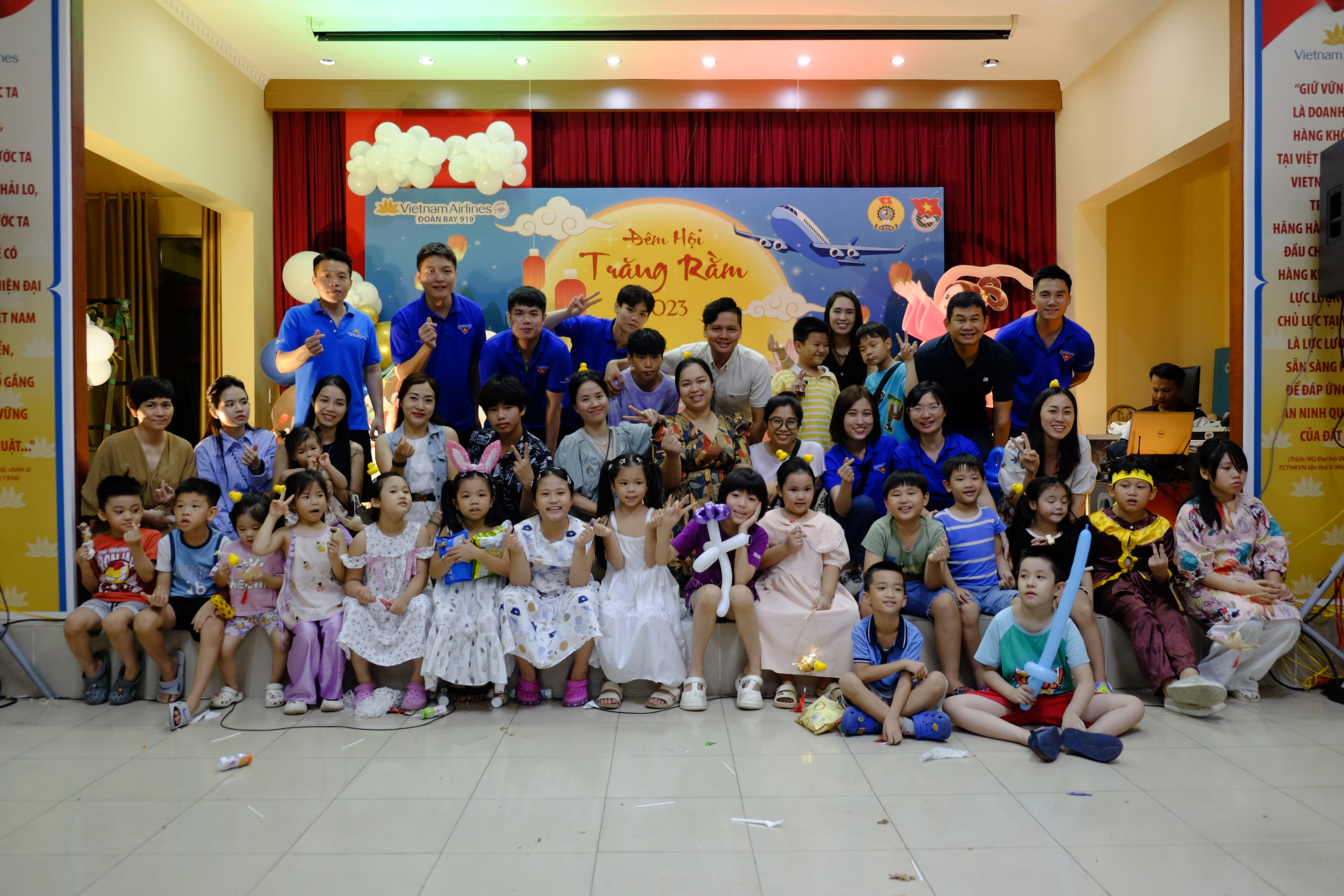 Đêm hội trăng rằm tại Đoàn bay 919