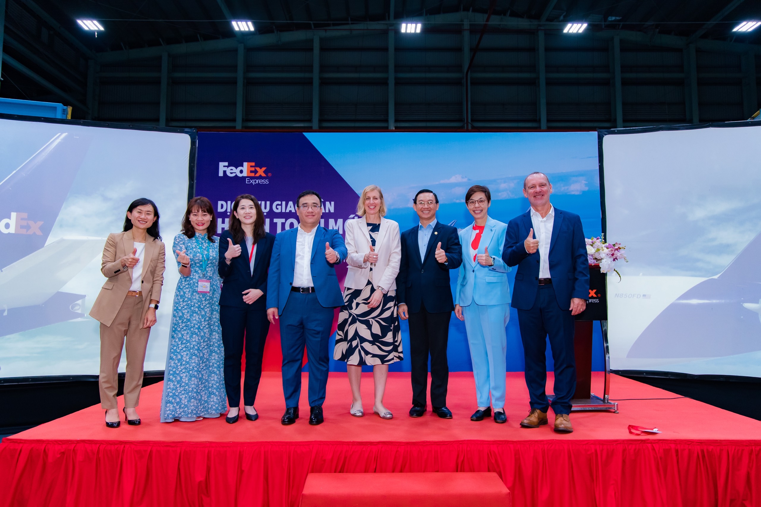 VIAGS nồng nhiệt chào mừng Hãng hàng không FedEx khai trương dịch vụ mới