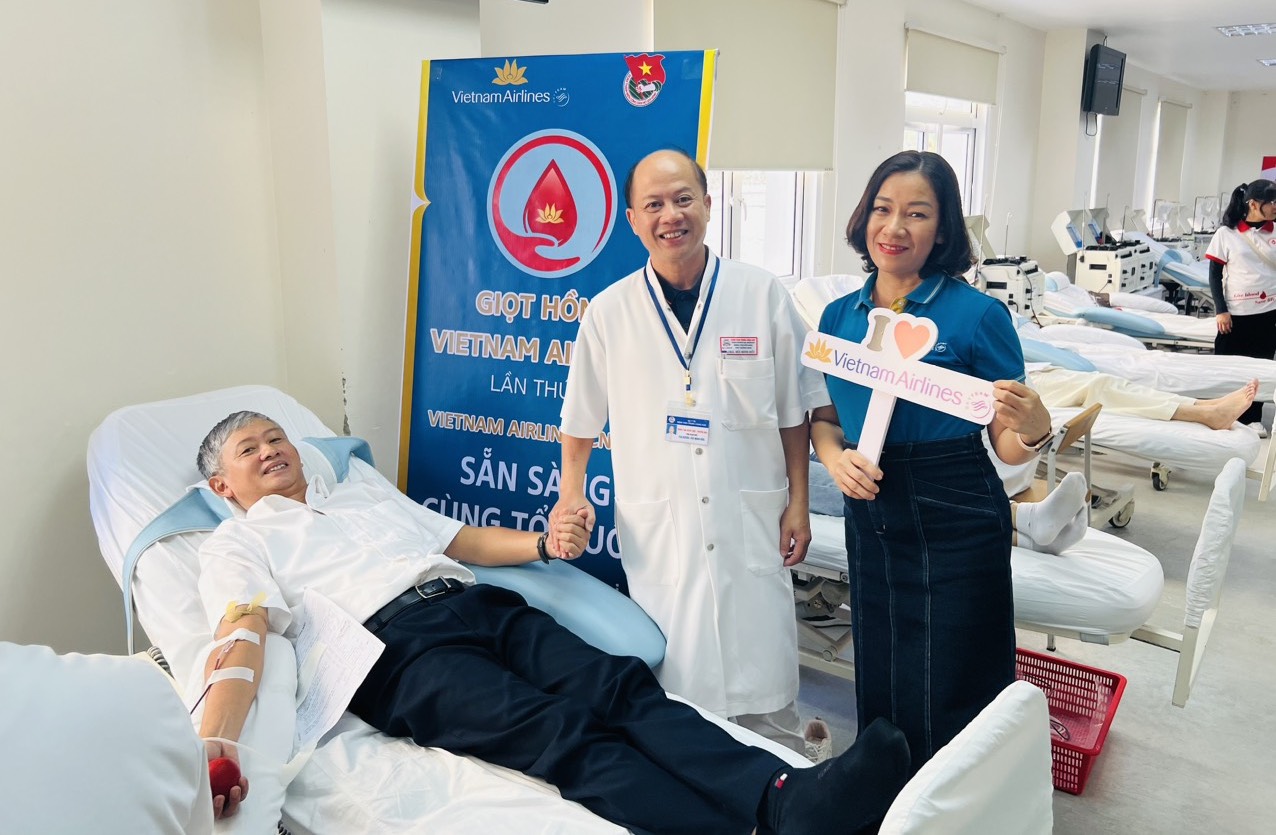 Chi nhánh Huế đồng hành cùng “Giọt hồng Vietnam Airlines lần thứ 7”