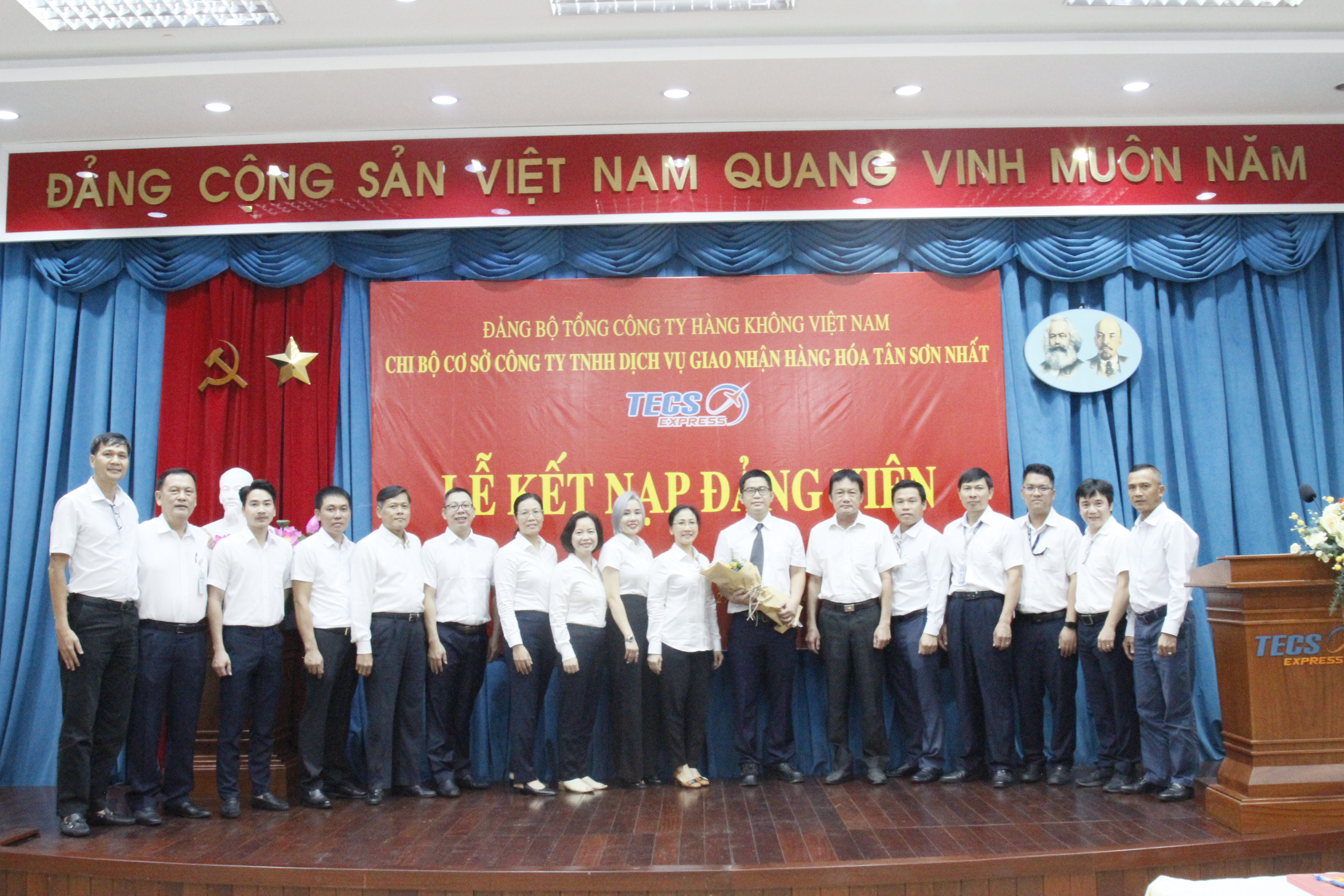 [Búa liềm vàng 2023] Cán bộ, đảng viên Đội An ninh-Bảo vệ Công ty TECS tham gia và góp phần xây dựng tổ chức chi bộ cơ sở Công ty TECS trong sạch, vững mạnh