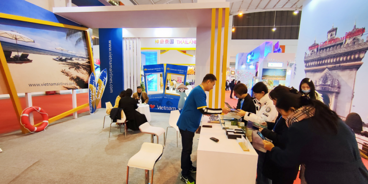 VNA thúc đẩy hợp tác và phát triển du lịch tại Hội chợ Du lịch Quốc tế Trung Quốc 2023