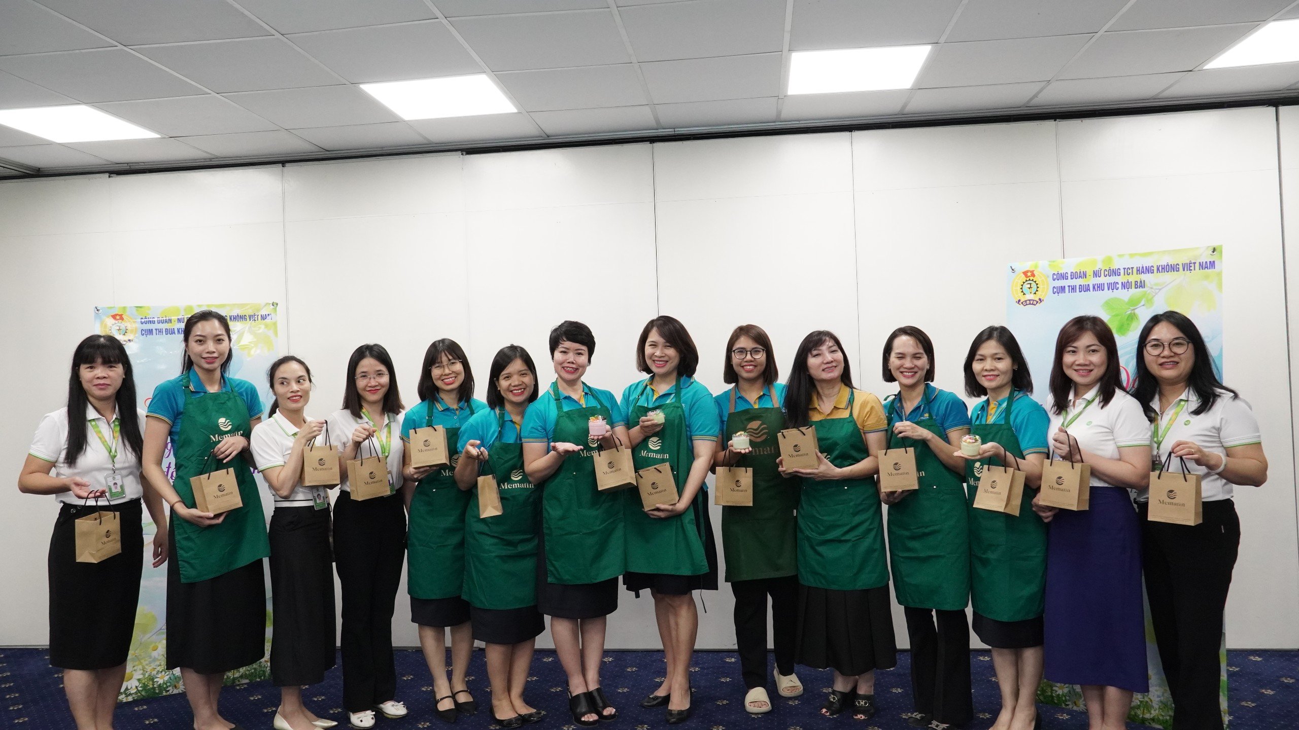 Nữ công cụm Nội Bài – Chủ động, kết nối