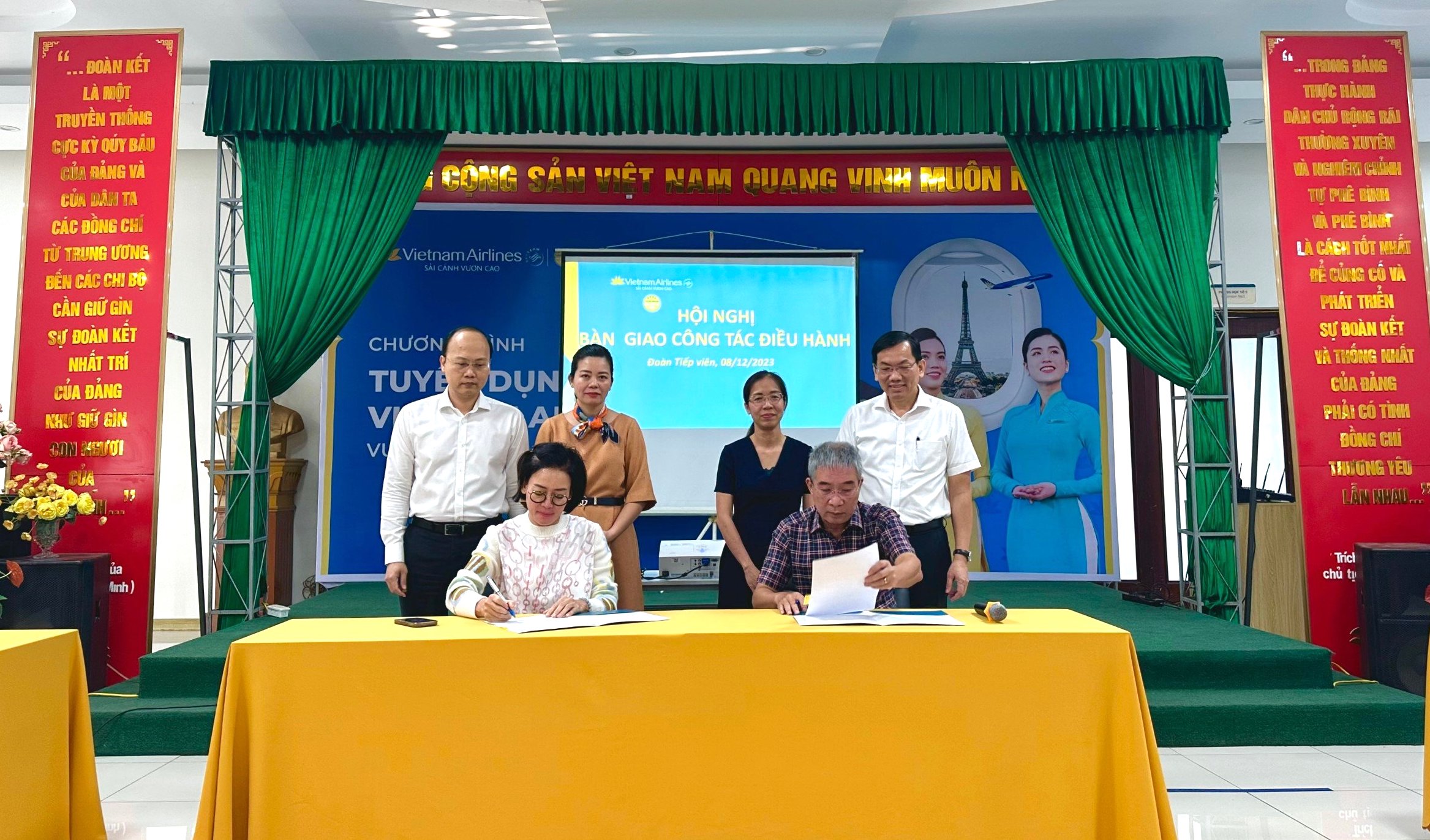 ĐTV tổ chức Lễ bàn giao công tác điều hành