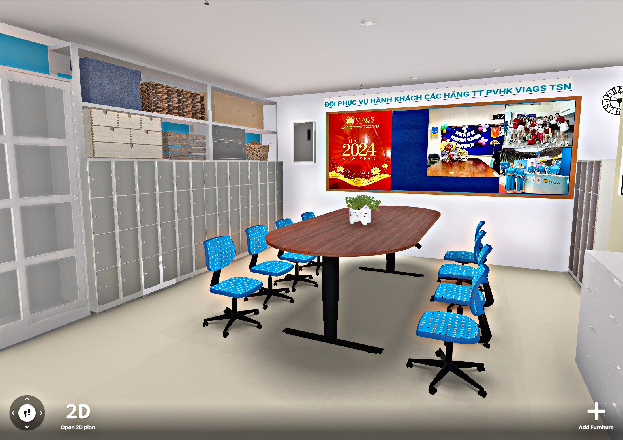 [Không gian 5S – Cá nhân] Phòng làm việc thân yêu của tôi – chị Nguyễn Thị Quỳnh Anh – VIAGS TSN