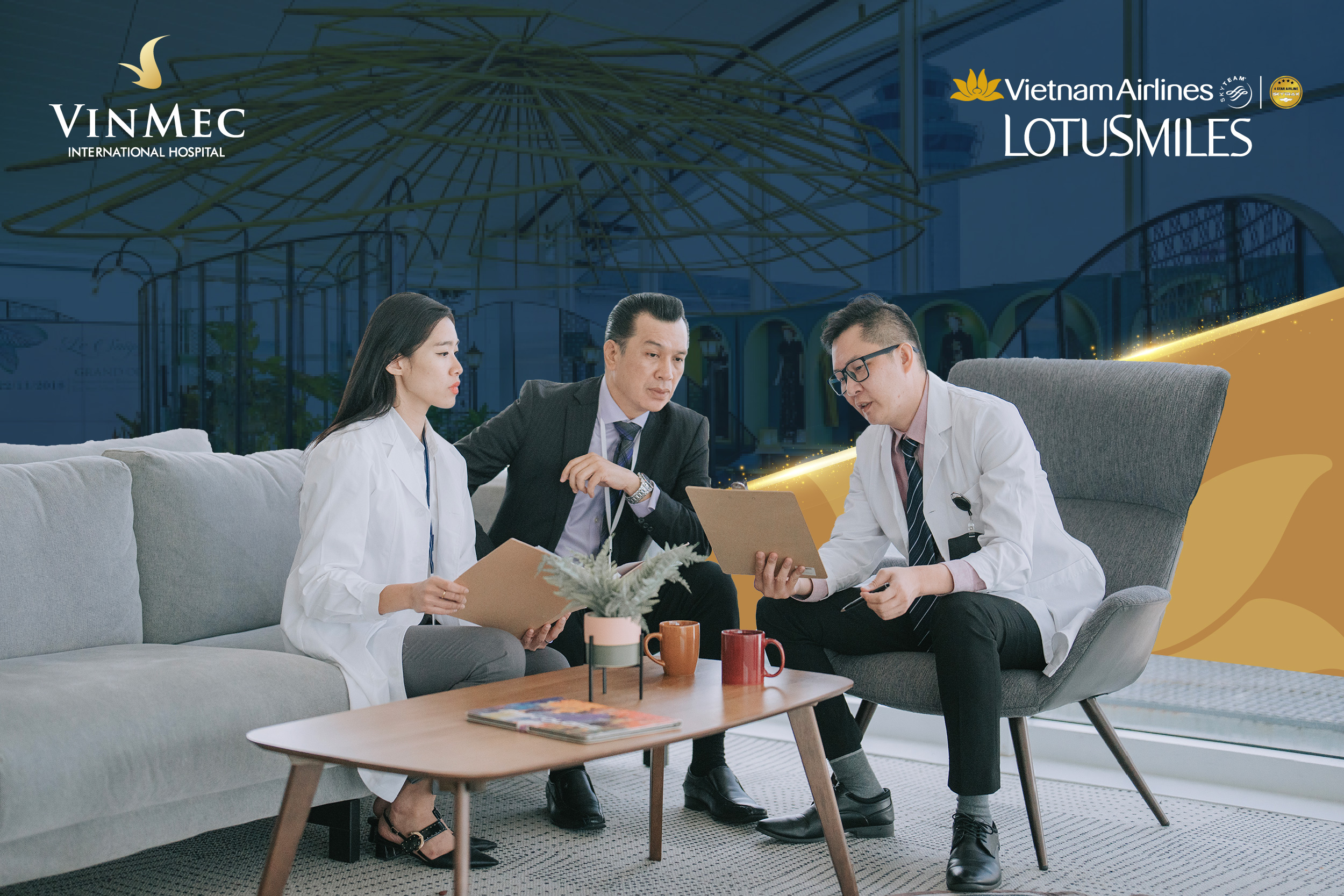 Ưu đãi chăm sóc sức khỏe cho hội viên Bông sen vàng tại Vinmec