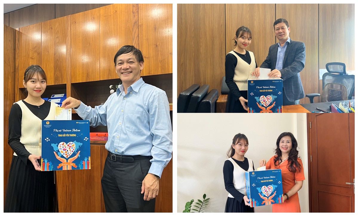 Cơ quan công đoàn hưởng ứng Chương trình “Phụ nữ Vietnam Airlines trao gửi yêu thương”