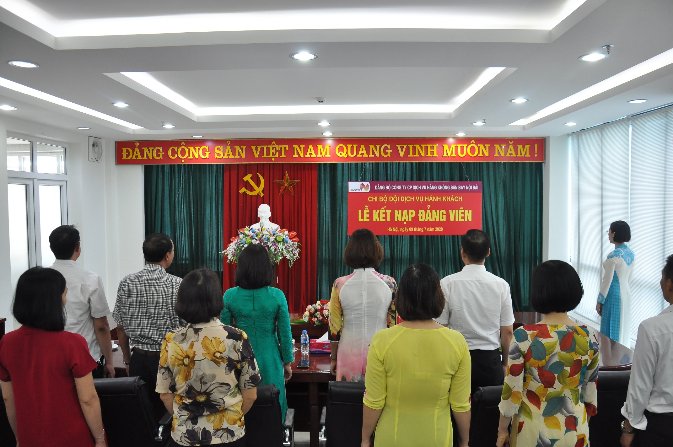 [Búa liềm vàng 2023] Công tác bồi dưỡng, phát triển đảng viên mới tại Công ty cổ phần dịch vụ hàng không sân bay Nội Bài