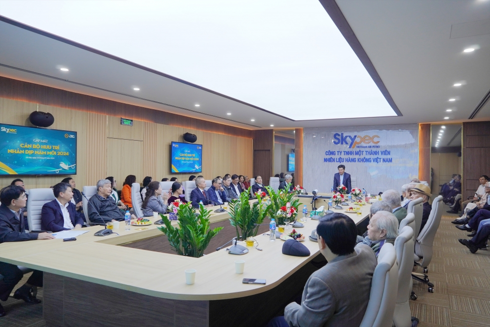 SKYPEC tổ chức gặp mặt cán bộ hưu trí nhân dịp năm mới 2024