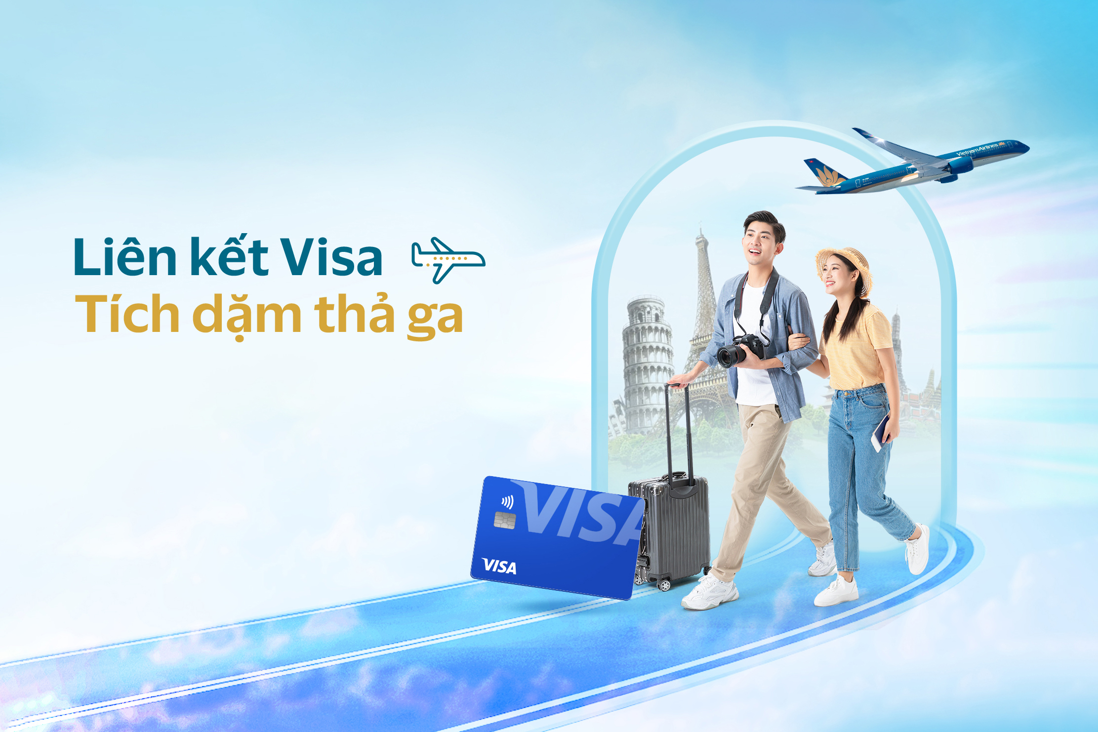 Quẹt thẻ Visa – Nhận thêm dặm thưởng