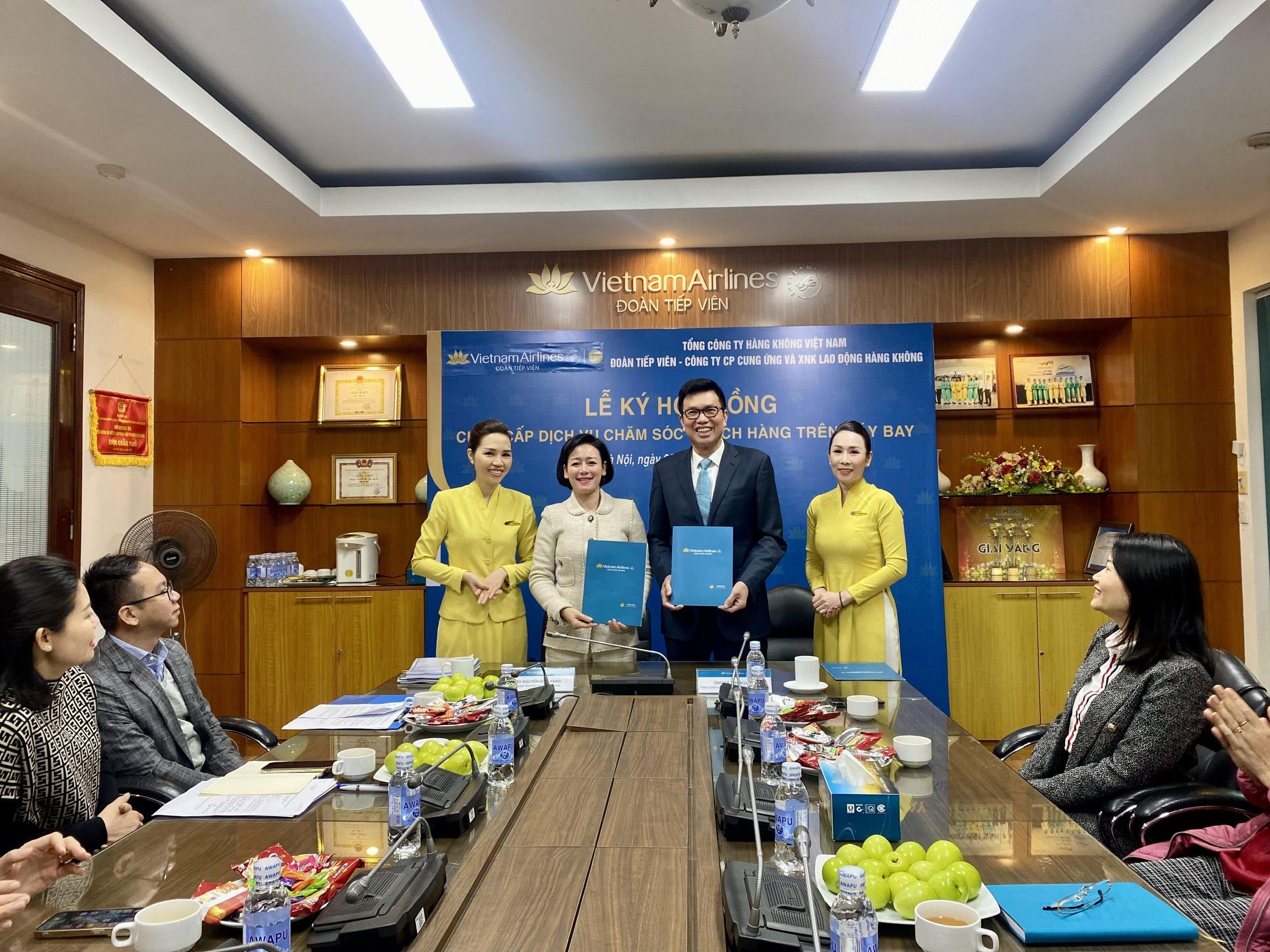 Bước ngoặt quan trọng trong hợp tác giữa Đoàn tiếp viên và Alsimexco